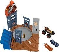 HOT WHEELS Monster Trucks Arena Smashers - Tigerhai Schleuder-Challenge im 1:64