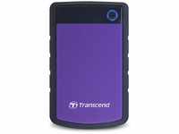Transcend TS1TSJ25H3P 1TB portable, externe Festplatte (HDD) in purple (lila)...