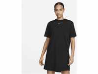 Nike Sportswear Chill Knit extragroßes T-Shirt-Kleid für Damen - Schwarz