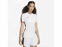 Nike Dri-FIT Academy Kurzarm-Fußballoberteil für Damen - Weiß