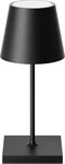SIGOR 624547001, Sigor Nuindie mini 25 USB-C nachtschwarz rund Akku-Tischleuchte LED