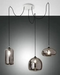 Fabas Luce 3496-47-126, Fabas Luce wundersch&ouml;ne 3fach Glaspendelleuchte Fiona