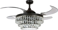 Beacon Lighting 212922, Beacon Lighting Deckenventilator Fanaway Veil Schwarz