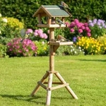Vogelhaus mit St&auml;nder Bird Farm