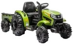 Kinder Traktor Elektro mit Anh&auml;nger Gr&uuml;n 50435