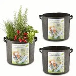 Pflanzs&auml;cke 3 x 30 Liter | 3 x 30 Liter | 260 g/m2 Fleecestoff 