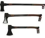 3er Axt Set 4 | 55, 63, 85 cm Axt Set | 55 cm Axt | 63 cm Spaltaxt | 85 cm...