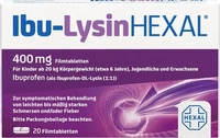 PZN-DE 07532243, Hexal IBU-LYSINHEXAL Filmtabletten 20 St, Grundpreis: &euro;...