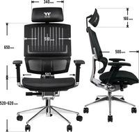 Thermaltake LCGS GGC-EG5-BBLFDM-01, Thermaltake LCGS CyberChair E500 Gaming-Stuhl