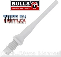 Bulls Bull's Tufflex Dartspitzen, 26mm, lang, wei&szlig;, 100 St&uuml;ck
