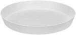 Untersetzer 'Loft Urban Rund' 21 cm, seidenwei&szlig;