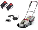 Akku Rasenm&auml;her ICM 2033 mit 2x Akku & Standard-Ladeger&auml;t