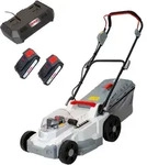 Akku Rasenm&auml;her ICM 2/2037 mit 2x Akku 20V 2Ah & Doppel-Schnellladeger&auml;t