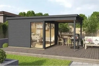 Lasita Maja 41269, Lasita Maja Gartenhaus Domeo inkl. Boden - Fichtenholz -