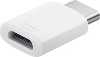 Samsung GH98-40218A, Original Samsung Adapter microUSB / USB-C Wei&szlig; EE-GN930