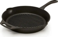 Petromax GP30-T, Petromax Grill-Feuerpfanne mit Stiel Black - 30 cm