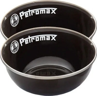 Petromax PX-BOWL-S, Petromax Emaille Schalen 2x Set Black