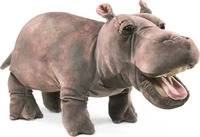 Folkmanis Handpuppen 3165, Folkmanis Handpuppen Nilpferdbaby / Baby Hippo