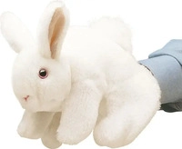 Folkmanis Handpuppen 2048, Folkmanis Handpuppen Wei&szlig;es H&auml;schen / White Bunny...