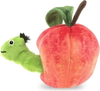 Folkmanis Handpuppen 3123, Folkmanis Handpuppen Wurm im Apfel / Worm in Apple