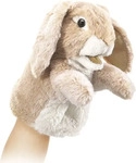 Folkmanis Handpuppen 2944, Folkmanis Handpuppen Kleiner H&auml;ngeohrhase / Little