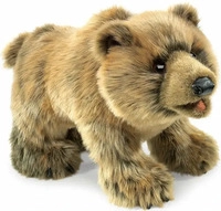 Folkmanis Handpuppen 2954, Folkmanis Handpuppen Grizzlyb&auml;r / Grizzly Bear