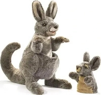 Folkmanis Handpuppen 3178, Folkmanis Handpuppen K&auml;nguru mit Baby / Kangaroo...
