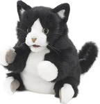 Folkmanis Handpuppen 3179, Folkmanis Handpuppen Tuxedo K&auml;tzchen / Tuxedo Kitten