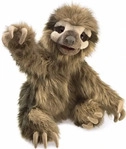 Folkmanis Handpuppen 3131, Folkmanis Handpuppen Dreifinger-Faultier / Three-Toed