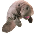 Folkmanis Handpuppen 3177, Folkmanis Handpuppen Seekuh / Manatee