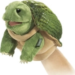 Folkmanis Handpuppen 2968, Folkmanis Handpuppen Kleine Schildkr&ouml;te / Little Turtle