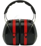 3M H540A-411-SV PELTOR Optime III Kapselgeh&ouml;rsch&uuml;tzer 35 dB schwarz/rot Kopfb&uuml;gel