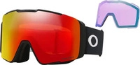 Oakley Line Miner Pro L Ski Brille (Black/Prizm Torch) Schwarz