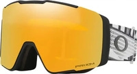 Oakley 7070C301, Oakley Line Miner L Ski Brille (Black/Prizm Sage Gold) Schwarz