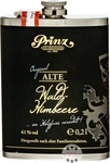 Prinz Schnaps Feinbrennerei Edelstahl-Flachmann Alte Wald-Himbeere 41 % vol 0.20 l,
