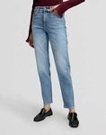 Lee 112385785:31:33, Lee Carol High Rise Straight Jean Partly In Blue Gr&ouml;&szlig;e 31x33