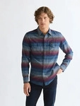 Wrangler 112387075:XL, Wrangler Regular Western Shirt Dark Americana Gr&ouml;&szlig;e XL male