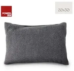 POWER INN&reg; W&auml;rmekissen 20 x 30 cm Soft Filz dunkelgrau | mit Akku