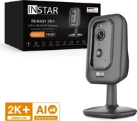 INSTAR 10086, INSTAR IN-8401 2K+ schwarz (LAN/WLAN)