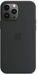 Apple iPhone 13 Pro Max MagSafe Silikon H&uuml;lle - Mitternacht/Midnight