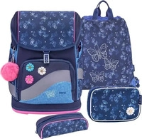 Belmil Premium Schulranzen Set Smarty Plus SAPPHIRE