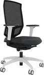 Dauphin Dauphin_@JUST_EVO Mesh_WHITE_AJ 5776_SLP, Ergonomischer B&uuml;rostuhl Dauphin