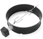 Drehspiess - f&uuml;r alle Holzkohlegrills mit 57 cm