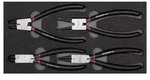 GEDORE R22150017 Sicherungsringzangensatz 2/6 CT-Modul 4-teilig