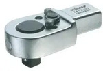 GEDORE 7412-00 Einsteckumschaltknarre 1/4, 9x12"