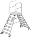 Hymer 638907 Podesttreppe R13 fahrbar beidseitig