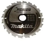 Makita B-33102 SPECIALIZED S&auml;geblatt 185x30x20Z f&uuml;r Holz