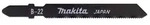 Makita B-07733 Stichs&auml;geblatt B-22 Metall/Kunststoff
