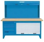 GEDORE BR 1500 LH Kombination Werkbank mit Schrank