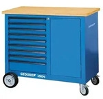GEDORE 1504 0810 Rollwerkbank mit 9 Schubladen